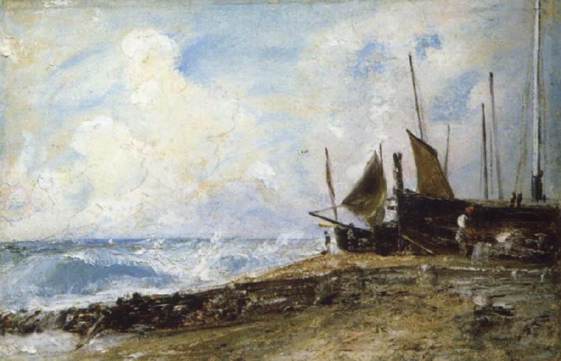John Constable Brighton Beach France oil painting art